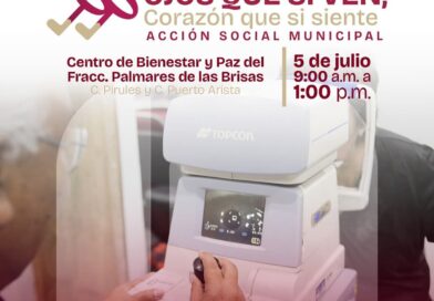 Entrega Gratuita de Lentes en el Fraccionamiento Palmares de las Brisas