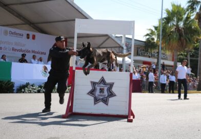 Participa SSPT en Tradicional Desfile de la Revolución Mexicana