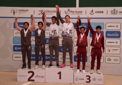 Buena Cosecha de Medallas para Tamaulipas en Frontón Durante la Olimpiada Nacional CONADE 2025
