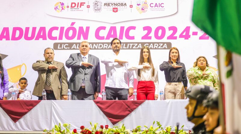 Gradúan 850 Infantes de Educación Inicial en el DIF-Reynosa, Reciben Diploma del Alcalde Carlos Peña Ortiz