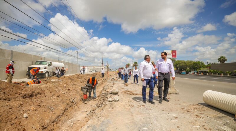 Trabaja Alcalde Carlos Peña Ortiz por Mejores Vialidades para Reynosa