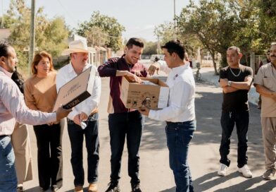 Alcalde Beto Granados Transforma la Colonia San Pablo con Nueva Pavimentación de la Calle Las Brisas