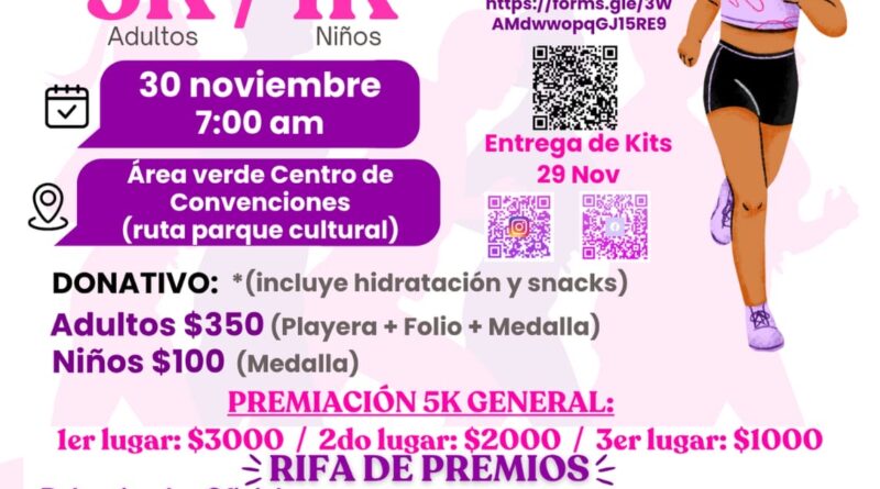 Apoya Gobierno de Reynosa la Carrera “Me Pongo En Tus Tacones”