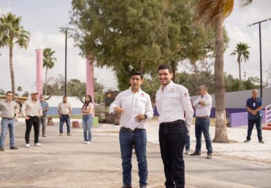 Avanza la Rehabilitación del Parque Niños Héroes y Mejoras Viales en Matamoros