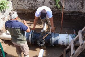Mejora COMAPA Infraestructura de Agua Potable en la Colonia Vista Alta ...